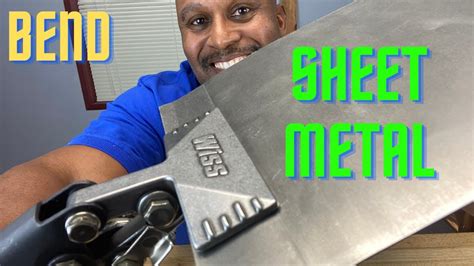 how to bend metal sheet without a brake|how to bend galvanized metal.